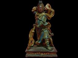 【張紅山之收藏】清-和闐青白玉-福神 藏品規格:長11公分寬4.5公分高16.7公分底座4.8 總高21.5公分 歷史價格詳細信息