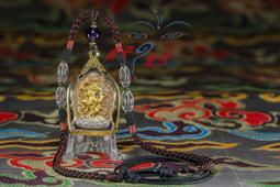 金法 面東大威德金剛 隨身攜佩帶護身精銅鎏銀嘎屋 31-7 歷史價格詳細信息