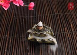 現貨[AB-104]精品陶瓷 坐蓮如來 坐蓮觀音 倒流煙香爐 熏香爐 家居擺件 歷史價格詳細信息