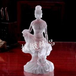 【樸緻精品】南無觀世音菩薩 自在觀音 法像莊嚴 觀音佛像 木雕擺件 黃楊木（GA-4691） 歷史價格詳細信息