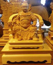 黃楊木 錦雕 3寸6 雙輪太子 中壇元帥 辦公桌 車上 擺放 歷史價格詳細信息