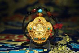 金法 極莊嚴隨身攜佩帶景泰藍精緻 天眼珠 嘎屋 歷史價格詳細信息