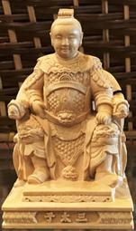 黃楊木 錦雕 3寸6 雙輪太子 中壇元帥 辦公桌 車上 擺放 歷史價格詳細信息
