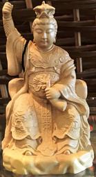 ()黃楊木廣澤尊王 郭聖公 神像木雕 供奉裝飾擺件 歷史價格詳細信息