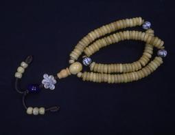 --般若軒--骨唸珠(10mm)+珊瑚+金剛杵-- 佛珠質地溫潤飽滿 #502-11 歷史價格詳細信息