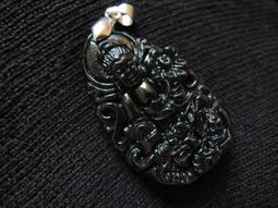 【結緣堂】大型[阿彌陀佛//佛祖]人工磨砂黑晶琉璃墬子 高49mm@017 歷史價格詳細信息