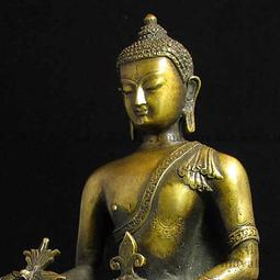 藥王菩薩咒金屬佛卡 淨諸業障、報障、煩惱障，速得除滅  平安護身符卡片 佛教金卡 歷史價格詳細信息