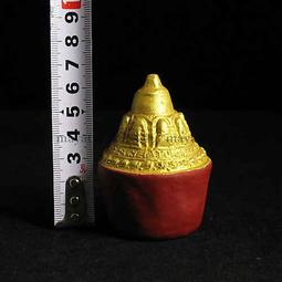 佛教藏密吉祥八卦九宮咒輪(文殊九宮八卦)-銅箔隨身唐卡/護身卡(大)(PB-C056) 歷史價格詳細信息