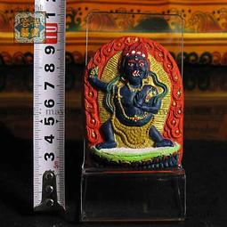 金剛手菩薩藏傳彩繪密宗神像小佛像金剛護法神樹脂手工吉祥擺件佛 歷史價格詳細信息