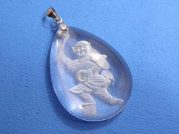 ☆╭【紫鈺の水晶】╮☆天然白玉髓觀音/項鍊特價***B146 歷史價格詳細信息