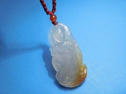 ☆╭【紫鈺の水晶】╮☆天然紫玉髓關公/項鍊***B252 歷史價格詳細信息