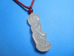 ☆╭【紫鈺の水晶】╮☆天然紫玉髓關公/項鍊***B252 歷史價格詳細信息