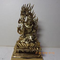 【不動明王】銅質 雙面 佛卡 唐卡 佛教 [31073] 歷史價格詳細信息