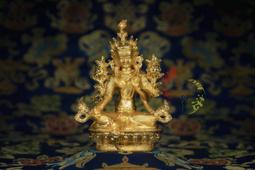 綠救度母(綠度母) / 摩利支天母(摩利支天菩薩) / 蓮華生大士 -隨身護身卡/唐卡-銅箔 歷史價格詳細信息