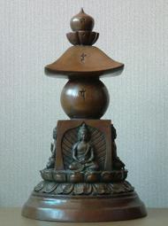【五輪塔】典藏寶塔『卍五輪塔、五輪佛塔卍』一對共二座，早在釋迦牟尼佛之前就有... 歷史價格詳細信息