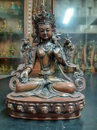 明代藏傳鎏金佛像，造型精美，包漿自然，如圖完好。可，歡迎5403 歷史價格詳細信息