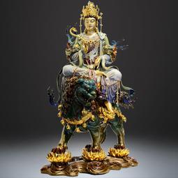 華嚴三聖文殊普賢菩薩釋迦牟尼佛像（詳細批發價格咨詢） 歷史價格詳細信息