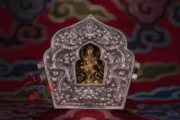 金法 極莊嚴無死長壽 白度母 彩繪佛像大透明嘎屋 歷史價格詳細信息