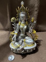 【綠度母】銅質 雙面 佛卡 唐卡 佛教 [31043] 歷史價格詳細信息