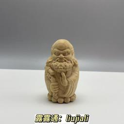 「特價現貨」✨小葉黃楊木彫刻四大天王護法人物神像實木工藝品四大金剛家居擺件 歷史價格詳細信息