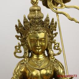 藏傳佛具用品 美 純銅彫花水財神水陸供盤全法器金色 歷史價格詳細信息