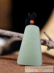 高品質 新疆和田玉翠青彌勒佛掛件潤玉緣吊墜玉墜天生福相57g 歷史價格詳細信息