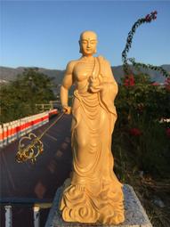 檜木木雕地藏王菩薩佛像神像供奉家用坐蓮站立客廳佛堂擺件寺廟 歷史價格詳細信息