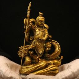 三太子神像(老銅古體可愛)(歡迎分期 0利率*洽詢面交)三太子老神像 歷史價格詳細信息