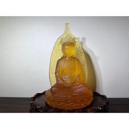 【通天寶】精選黃琉璃【佛手如意】古法製作 流光溢彩 變化瑰麗 招財納福 吉祥如意 家居裝飾擺件 歷史價格詳細信息