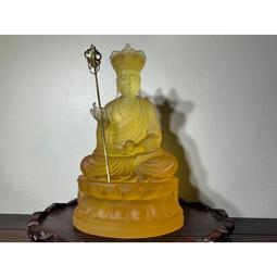 【通天寶】精選黃琉璃【佛手如意】古法製作 流光溢彩 變化瑰麗 招財納福 吉祥如意 家居裝飾擺件 歷史價格詳細信息