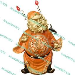 吉善緣《鐘馗引福》銅像擺件  玄關裝飾家居喬遷工藝裝飾品0816 歷史價格詳細信息