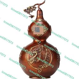 葫蘆擺件全銅五福臨門步步高升葫蘆擺件客廳玄關開業祝福大號葫蘆【台灣公司免稅開發票】 歷史價格詳細信息