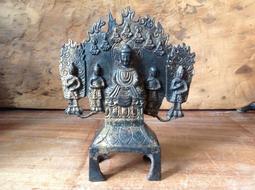 古銅佛教法器金剛杵金剛厥降魔杵一對銅鑄老包漿精美收藏法器 歷史價格詳細信息