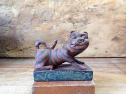 古 神像 樟木 太子爺 中壇元帥 漆線  三太子 李 哪吒 太子 元帥 台灣 宗教 民藝 神尊 神佛 上天太子 神明 歷史價格詳細信息