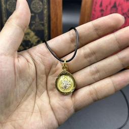 鍍金殼吊墜 龍婆培2539獅子座崇迪 鍍金殼13509 歷史價格詳細信息