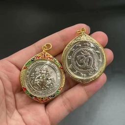 鍍金殼吊墜 龍婆培2539獅子座崇迪 鍍金殼13509 歷史價格詳細信息