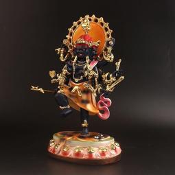 金法 降魔淨障 忿怒威猛尊  不動明王 金佛 嘎屋 歷史價格詳細信息