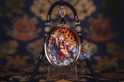 金法 彩繪熾燃 黑吽密咒師 法相咒牌 歷史價格詳細信息