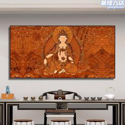 大威德金剛唐卡裝飾畫掛畫西藏鍍金燙金玄關銅像像壁畫長35cm 歷史價格詳細信息