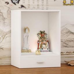 掛在牆上的供財神爺的架子盒子佛像供奉臺佛龕掛牆式好看菩薩壁掛 歷史價格詳細信息