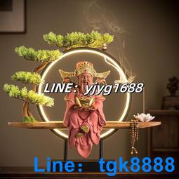 新款創意財神爺招財佛像開業新居喬遷送禮品德化陶瓷客廳倒流香爐  露天市集  全台最大的網路購物市集 歷史價格詳細信息