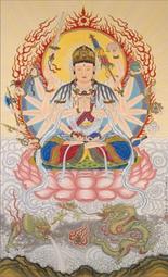 準提菩薩 准提佛母 西藏 唐卡 佛像 尼泊爾 畫像 織錦畫 絲綢繡 刺繡 鎮宅 k18 A198-2 歷史價格詳細信息