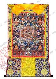 [RELI-A00375] 藏傳佛教 西藏唐卡 | 金剛薩埵壇城 歷史價格詳細信息