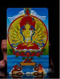 【准提佛母】PVC 雙面 佛卡 唐卡 佛教 [11054] 價格比較,價格查詢,歷史價格詳細信息