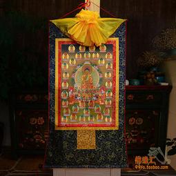 旦旦妙  金剛亥母  普瑞德手工精裱大號唐卡（125cm*80cm) 阿彌陀佛17 歷史價格詳細信息