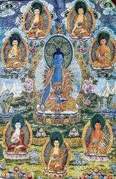 【幸運星】藥師佛 西藏 唐卡 佛像 尼泊爾 畫像 織錦畫 絲綢繡 刺繡 鎮宅 風水畫 開運 唐卡 A131 歷史價格詳細信息