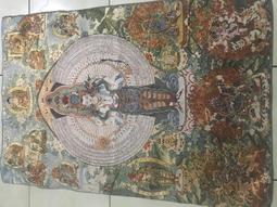 【唐卡 千手】作品構圖飽滿 ，畫工非常細膩，手繪精品，筆尖上219 歷史價格詳細信息