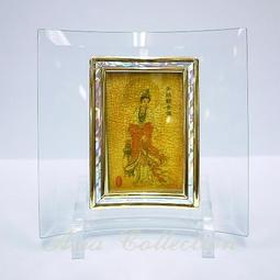 【觀世音菩薩+心經】PVC 雙面 佛卡 唐卡 佛教 [11111] 歷史價格詳細信息