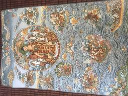 9363西藏傳老唐卡針織繡佛像非新品白度母 歷史價格詳細信息