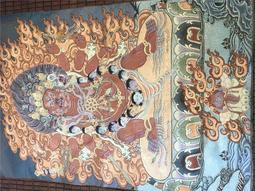 9363西藏傳老唐卡針織繡佛像非新品白度母 歷史價格詳細信息